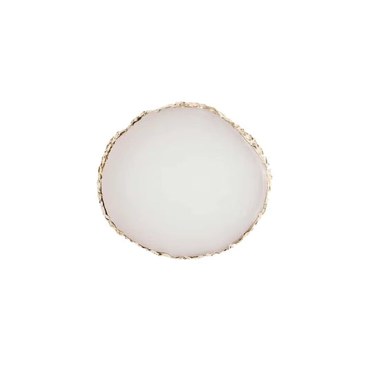 Plat à Bijoux en Résine sur fond blanc